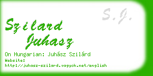 szilard juhasz business card